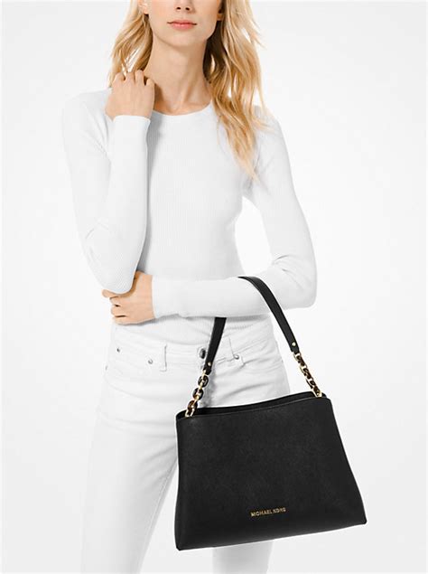 bolsa michael kors sofia|Sofia Large Saffiano Leather Satchel .